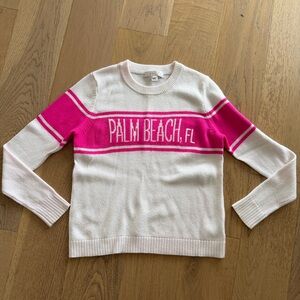 Lilly Pulitzer Palm Beach Crewneck Sweater Medium